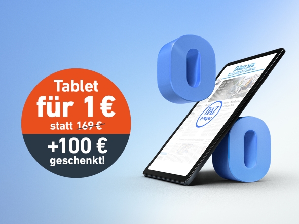 Aktionsbundle – DAZ Digital inkl. Tablet